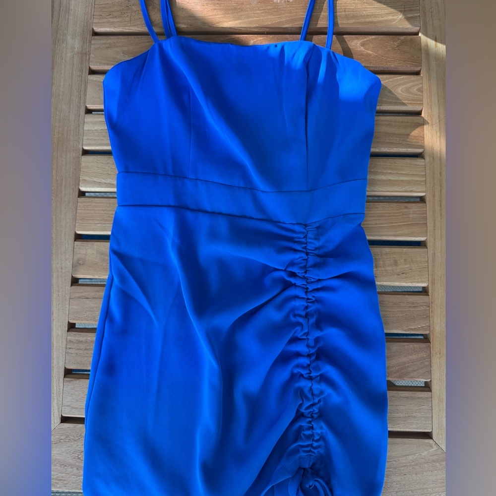 Superdown Fabiana Mini Dress in Blue
